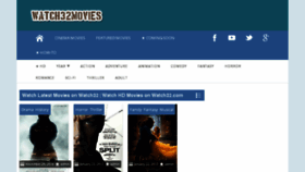 What Watch32movies.co website looked like in 2017 (7 years ago)