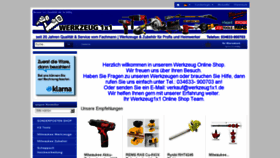 What Werkzeug1x1.de website looked like in 2017 (7 years ago)