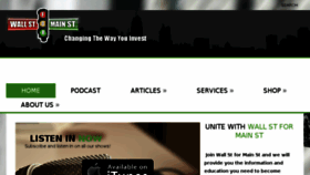 What Wallstformainst.com website looked like in 2017 (7 years ago)