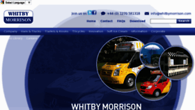 What Whitbymorrison.com website looked like in 2017 (7 years ago)