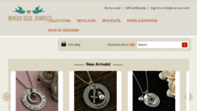 What Wholesouljewelry.com website looked like in 2017 (7 years ago)