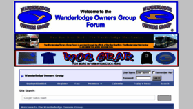 What Wanderlodgeownersgroup.com website looked like in 2017 (7 years ago)