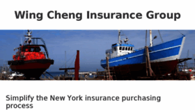 What Wingcheng.com website looked like in 2017 (8 years ago)
