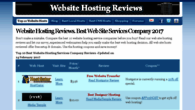 What Website-hosting-reviews.net website looked like in 2017 (8 years ago)