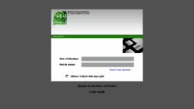 What Webmail.acg-geneve.ch website looked like in 2017 (7 years ago)