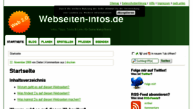 What Webseiten-infos.de website looked like in 2017 (7 years ago)
