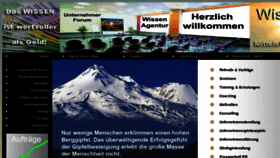 What Wissen-agentur.de website looked like in 2017 (7 years ago)