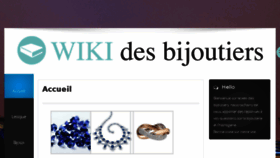 What Wiki-des-bijoutiers.fr website looked like in 2017 (7 years ago)