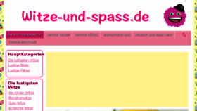 What Witze-und-spass.de website looked like in 2017 (7 years ago)