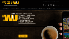 What Westernunioncanada.ca website looked like in 2017 (7 years ago)