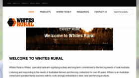 What Whitesrural.com.au website looked like in 2017 (7 years ago)