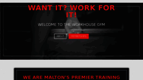 What Workhousemalton.co.uk website looked like in 2017 (7 years ago)