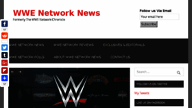 What Wwenetworknews.com website looked like in 2017 (7 years ago)
