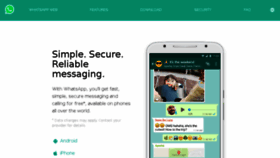 What Whatsapp.co.in website looked like in 2017 (7 years ago)