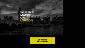 What Womensmarchlondon.com website looked like in 2017 (7 years ago)