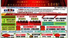 What Wuhanbjw.com website looked like in 2017 (7 years ago)