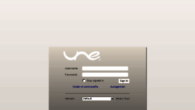 What Webmail.une.net.co website looked like in 2017 (7 years ago)