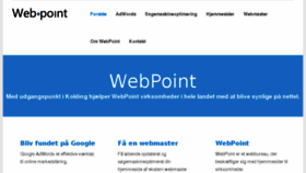 What Web-point.dk website looked like in 2017 (7 years ago)