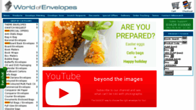 What Worldofenvelopes.com website looked like in 2017 (7 years ago)