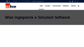 What Wiseingegneria.it website looked like in 2017 (7 years ago)
