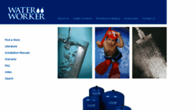What Waterworkerdiy.com website looked like in 2017 (7 years ago)