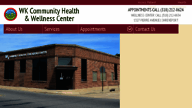 What Wkcommunityhealthcenter.com website looked like in 2017 (7 years ago)