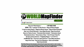 What Worldmapfinder.com website looked like in 2017 (7 years ago)