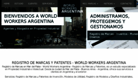 What Worldworkers.com.ar website looked like in 2017 (7 years ago)
