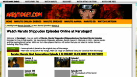 What Ww2.narutoget.io website looked like in 2017 (7 years ago)