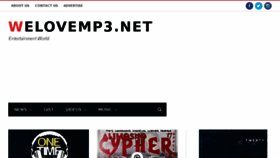 What Welovemp3.net website looked like in 2017 (7 years ago)