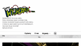 What Wyjazdowo.com website looked like in 2017 (7 years ago)