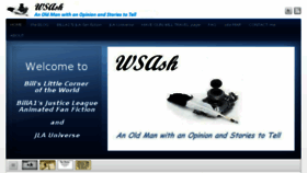 What Wsash.net website looked like in 2017 (7 years ago)