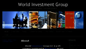 What Worldinvestmentgroups.com website looked like in 2017 (7 years ago)