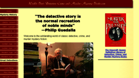 What Worlds-best-detective-crime-and-murder-mystery-books.com website looked like in 2017 (7 years ago)