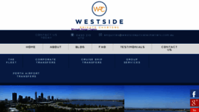 What Westsideprivatecharters.com.au website looked like in 2017 (7 years ago)