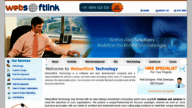 What Websoftlink.com website looked like in 2017 (7 years ago)