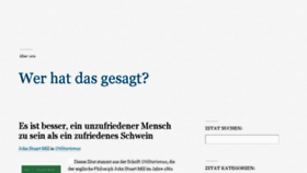 What Werhatdasgesagt.de website looked like in 2017 (6 years ago)