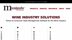 What Winesoftware.com website looked like in 2017 (6 years ago)