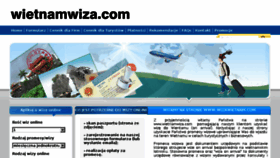 What Wietnamwiza.com website looked like in 2017 (7 years ago)