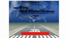 What Wingaero.com website looked like in 2017 (7 years ago)