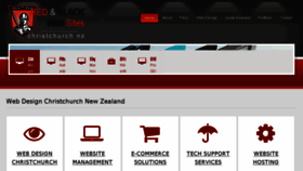 What Webdesignchch.co.nz website looked like in 2017 (7 years ago)