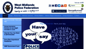 What Westmidspolfed.com website looked like in 2017 (7 years ago)