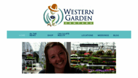 What Westerngardens.com website looked like in 2017 (7 years ago)