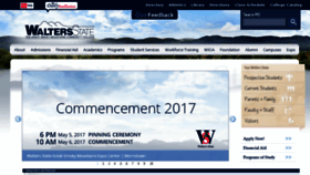 What Ws.edu website looked like in 2017 (6 years ago)