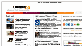 What Werken20.nl website looked like in 2017 (6 years ago)