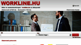 What Workline.hu website looked like in 2017 (7 years ago)