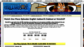 What Ww3.watchop.io website looked like in 2017 (7 years ago)