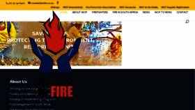 What Workingonfire.org website looked like in 2017 (6 years ago)
