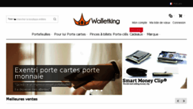 What Walletking.fr website looked like in 2017 (7 years ago)