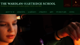 What Whschool.org website looked like in 2017 (7 years ago)